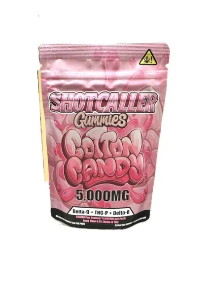The Shot Caller Wasted Gummies 5000 mg (10 Stück)